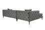 Atelier Del Sofa Como Eco Left - Antracita, Negro